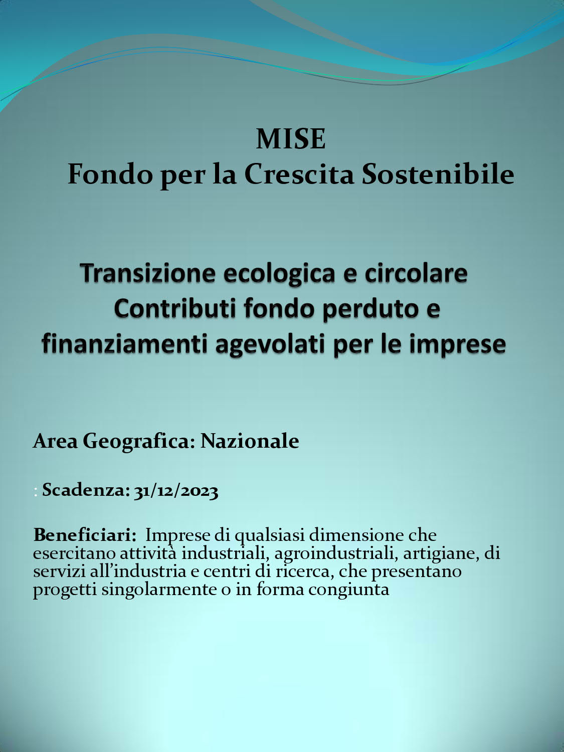 Transizione ecologica e circolare - Gruppo Cestari